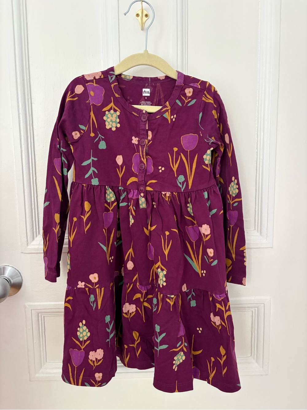 Tea Collection Tiered Henley Dress